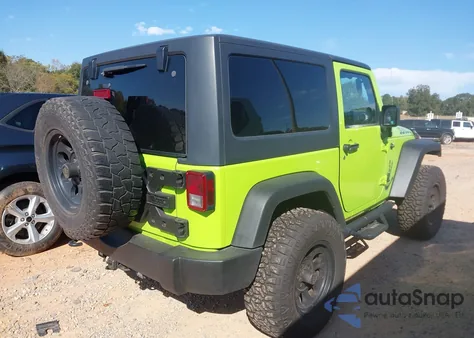 2012 Jeep Wrangler Sport из США, поврежденный, VIN 1C4AJWAG6CL266433